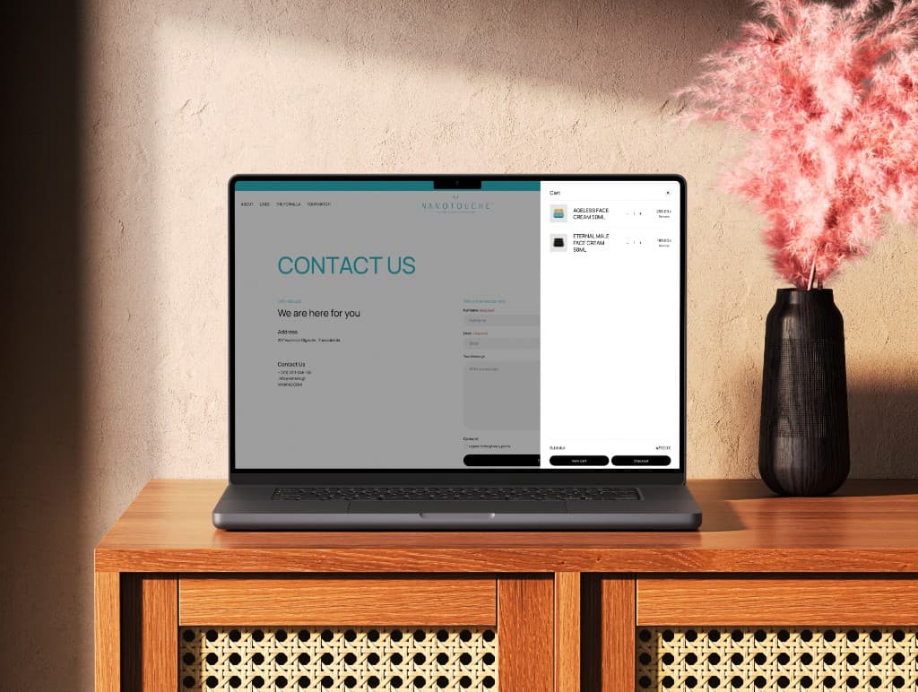 NANOTOUCHE · CONTACT